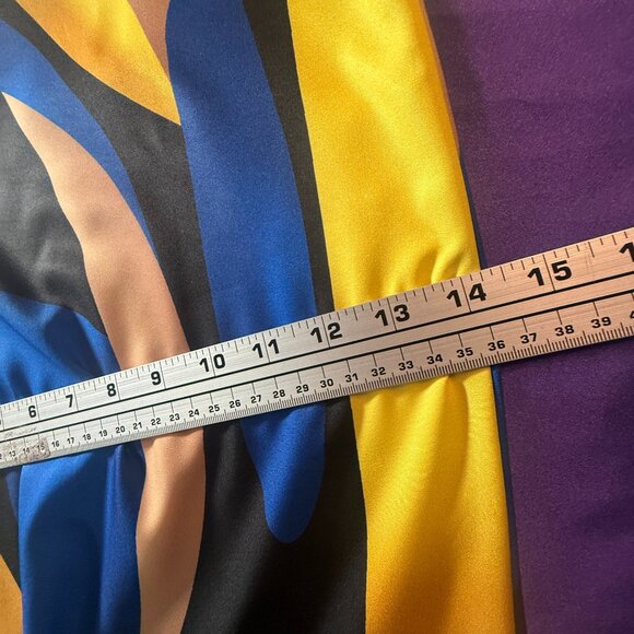 NWOT ๐Maweii Well Fitted Abstract Print Batwing Sleeve Wide Leg Jumpsuit - Picture 14 of 15